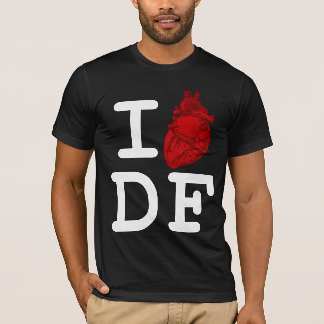 I Love DF T-Shirt (Front)