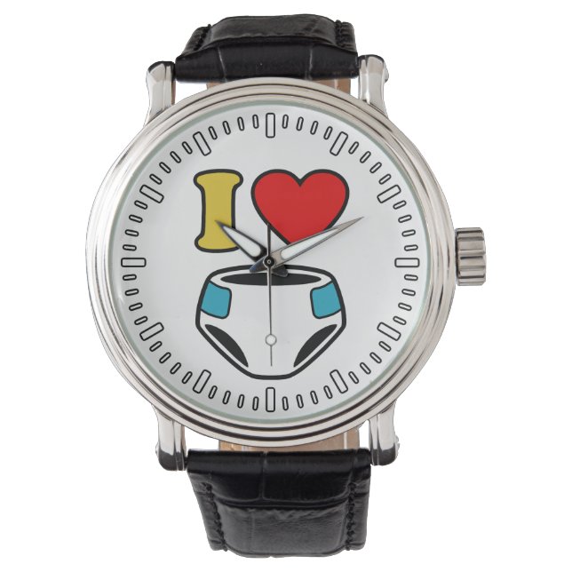 I LOVE DIAPERS WATCH (Front)