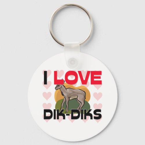 I Love Dik_Diks Keychain