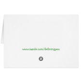 I Love Dill Pickles Cards (Back Horizontal)