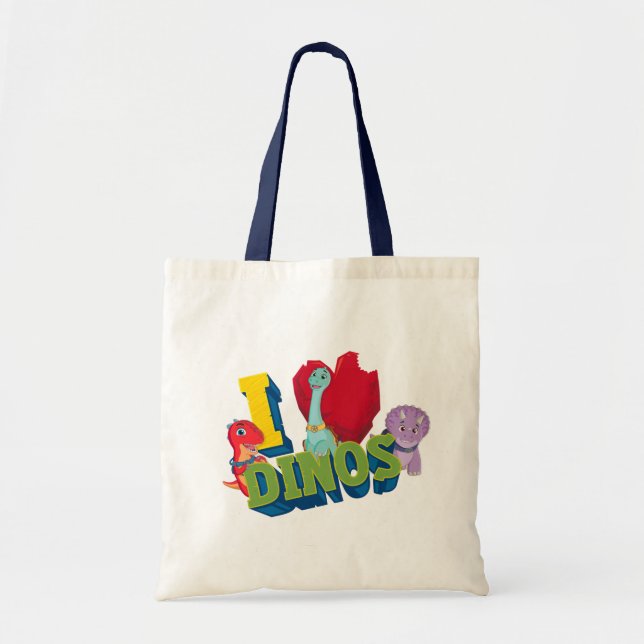 I Love Dinos | Dino Ranch Tote Bag (Front)