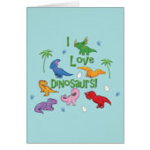 I Love Dinosaurs! (Cute) (Front)