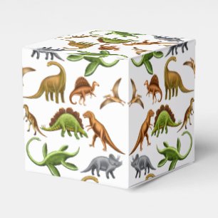 I Love Dinosaurs Paleo Favor Boxes
