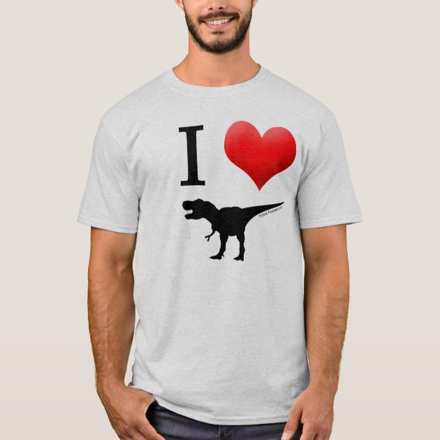 I love dinosaurs T-Shirt | Zazzle.com