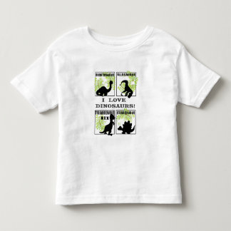 I LOVE DINOSAURS! TODDLER T-SHIRT