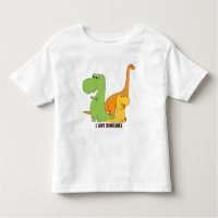 I Love Dinosaurs - Trio of Cute Dinos T-Shirt