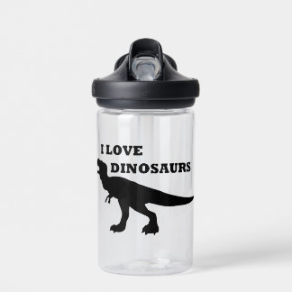 I Love Dinosaurs! Water Bottle