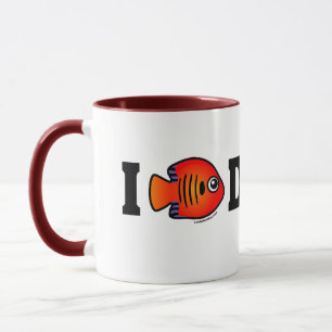 I Love Diving Mug