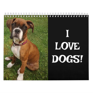 I LOVE DOGS   CALENDAR