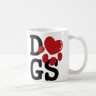 I love dogs coffee mug