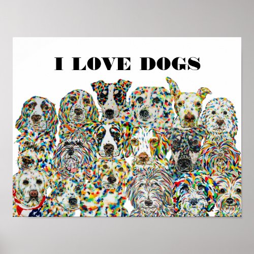 I Love Dogs  Poster