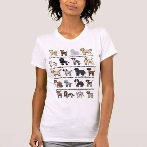 I Love Dogs T_Shirt