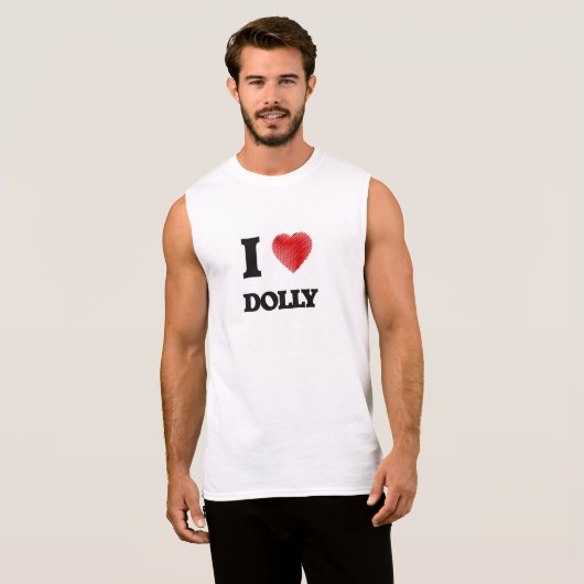 I love Dolly Sleeveless Shirt (Front Full)