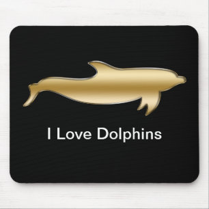 I love Dolphins Mousepad