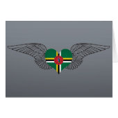 I Love Dominica -wings (Front Horizontal)