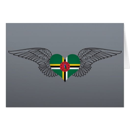 I Love Dominica -wings (Front Horizontal)