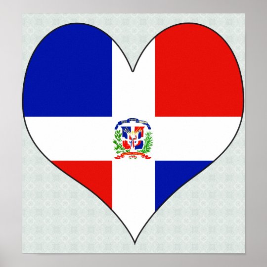 I Love Dominican Republic Poster | Zazzle.com