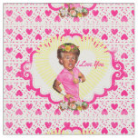 i love donald trump fabric