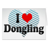 I Love Dongling, China (Front Horizontal)