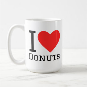 I love donuts coffee mug