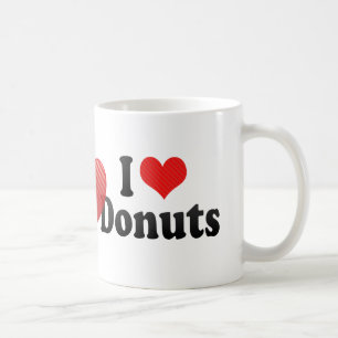 I Love Donuts Coffee Mug