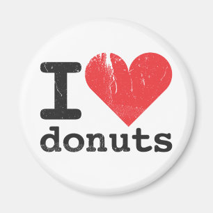 I love donuts Magnet