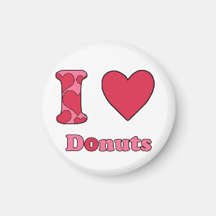 I love donuts magnet