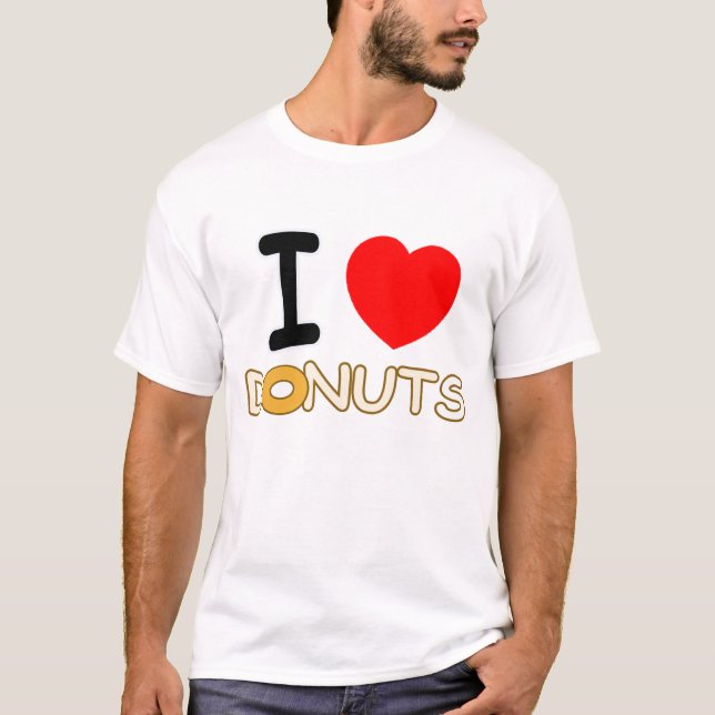 I love donuts T-Shirt (Front)