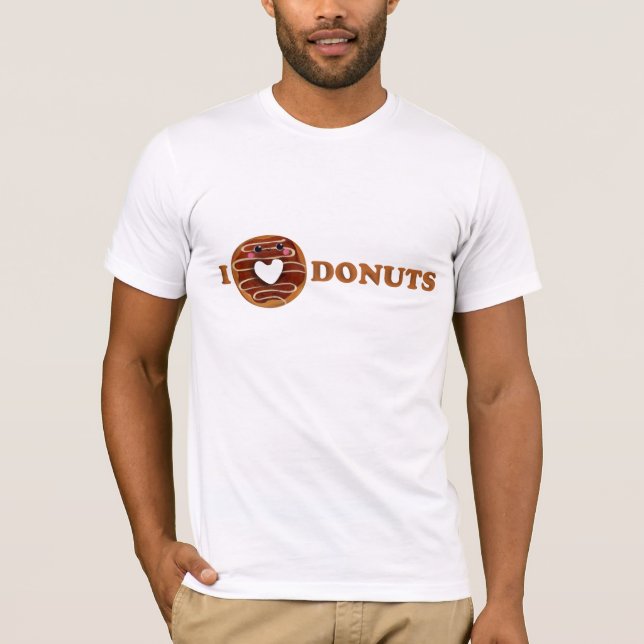 I love Donuts T-Shirt (Front)