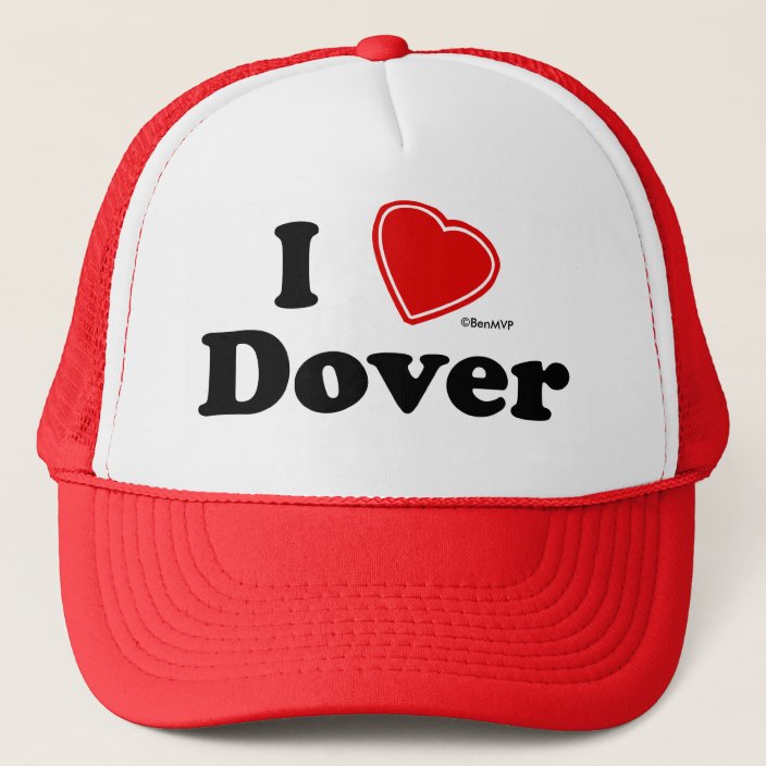 I Love Dover Hat
