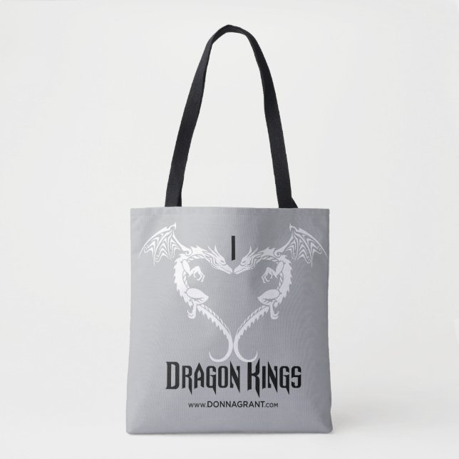 I Love Dragon Kings tote Bag (Front)