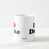 I Love Drake Coffee Mug (Center)