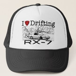 I love drifting RX-7 Trucker Hat
