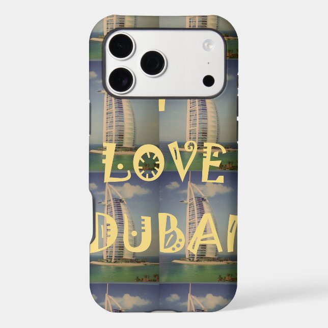 I Love Dubai Case-Mate iPhone Case (Back)