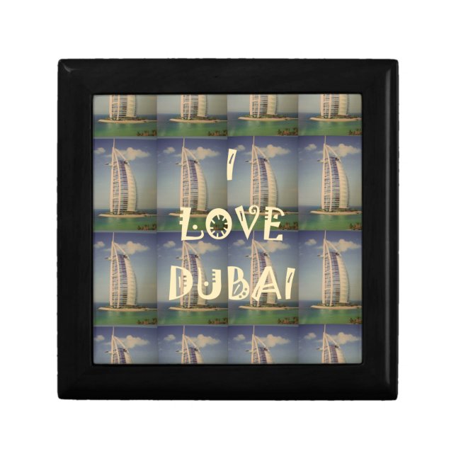🇦🇪 I Love Dubai: Cute nice and lovely design Jewelry Box (Front)