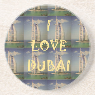 I Love Dubai Drink Coaster