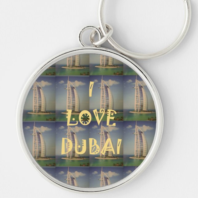I Love Dubai Keychain (Front)