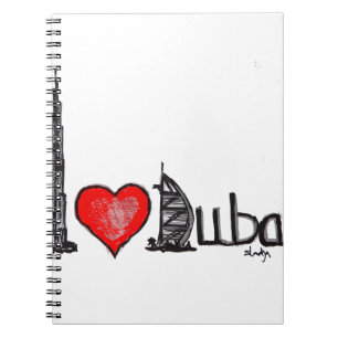 I love Dubai Notebook