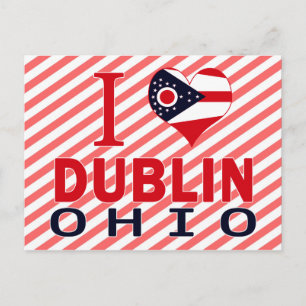 I love Dublin, Ohio Postcard