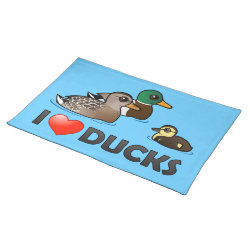 I Love Ducks Placemat 20