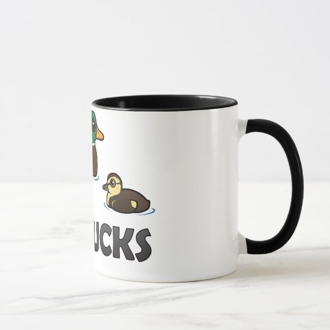 I Love Ducks Mug (Right)