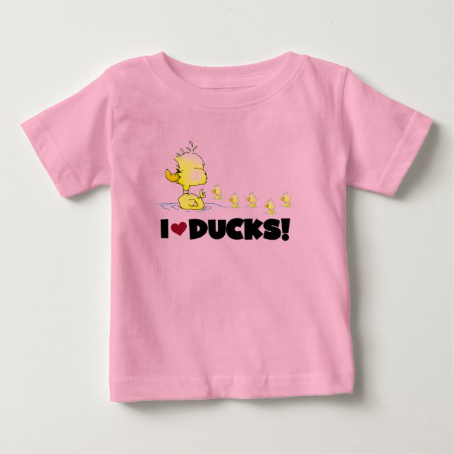 I Love Ducks Tshirts and Gifts (Front)
