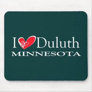 I Love Duluth Minnesota Mouse Pad