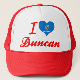 I Love Duncan, Oklahoma Trucker Hat