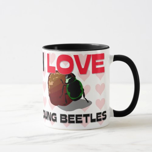 I Love Dung Beetles Mug