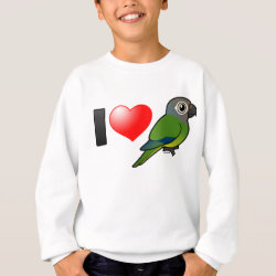 I Love Dusky-headed Parakeets Kids' American Apparel Organic T-Shirt