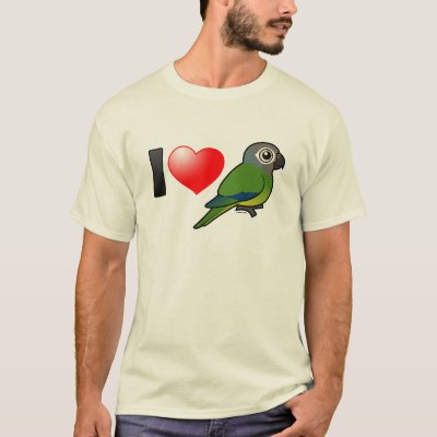 I Love Dusky-headed Conures T-Shirt