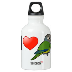 I Love Dusky-headed Parakeets SIGG Traveller Water Bottle (0.6L)