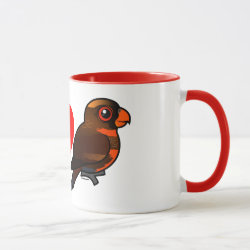 I Love Dusky Lories Combo Mug