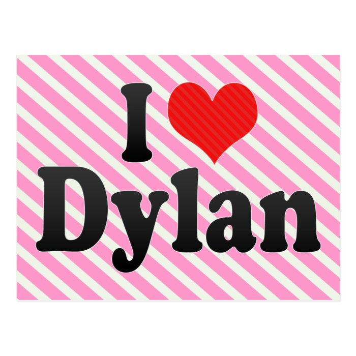 I Love Dylan Postcards